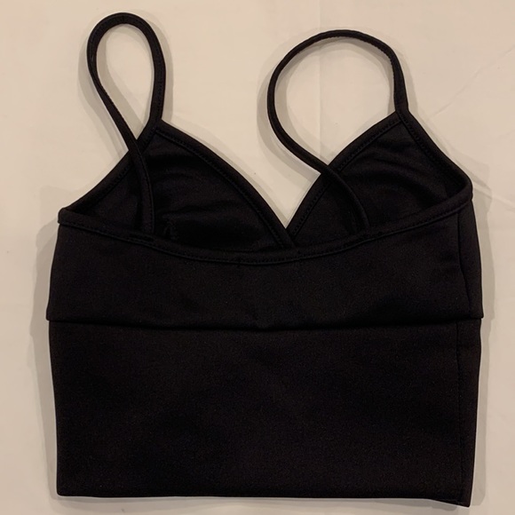 Black Boohoo size 2 top - Picture 2 of 3